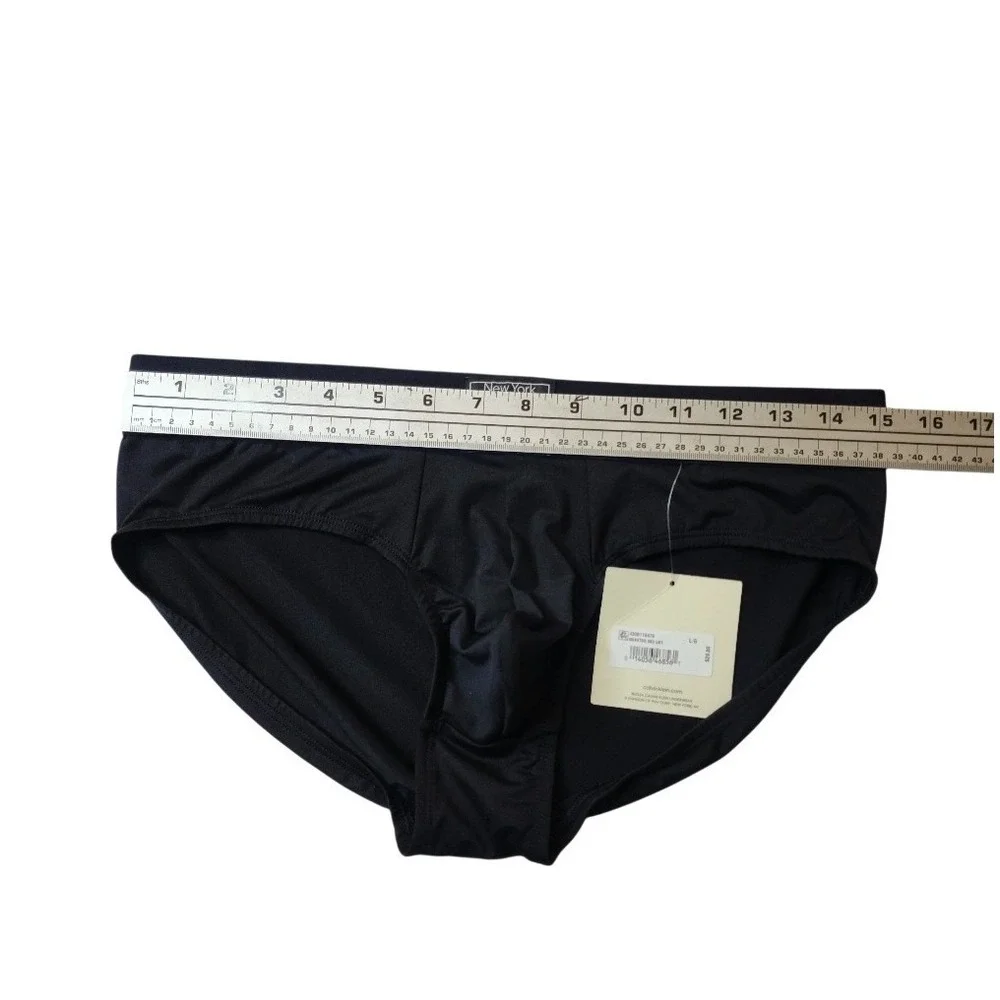 Calvin Klein Men's CK Established Hip Briefs NB4070O-003 Black Size L